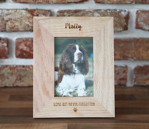 
                  
                    Personalised Pet Picture Frame - Wooden
                  
                