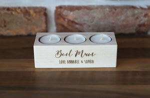 
                  
                    Personalised "Best Mum" Candle Holder
                  
                