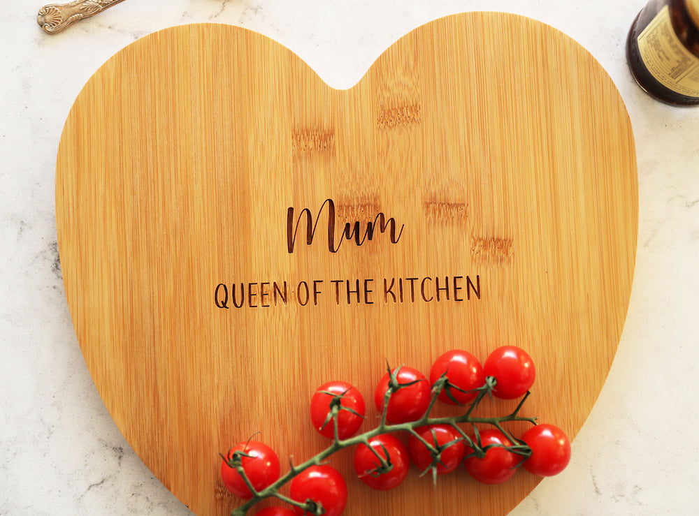 
                  
                    Mum Heart Shaped Chopping Board
                  
                