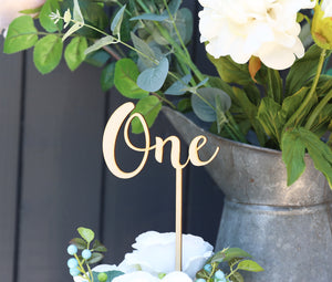 
                  
                    Wedding Table Numbers - Wooden
                  
                