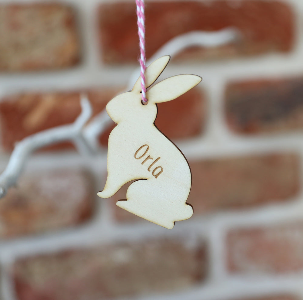 
                  
                    Personalised Wooden Easter Bunny
                  
                