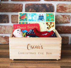 
                  
                    Personalised Christmas Eve Crate - Wooden
                  
                