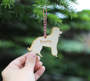 
                  
                    Personalised Poodle Dog Christmas Decoration - Wooden
                  
                