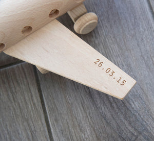 
                  
                    Personalised Wooden Airplane
                  
                