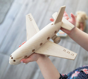 
                  
                    Personalised Wooden Airplane
                  
                