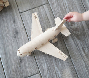 Personalized Wooden Toy Airplane, Wooden Airplane Toy, Wooden Toys for  Boys, Wood Plane Toy 