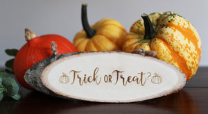 
                  
                    Halloween "Trick or Treat" Sign - Wooden
                  
                