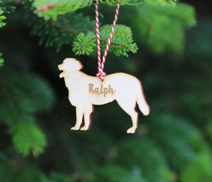 
                  
                    Personalised Labrador Dog Christmas Decoration - Wooden
                  
                