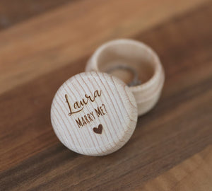 
                  
                    Personalised Proposal Ring Box
                  
                