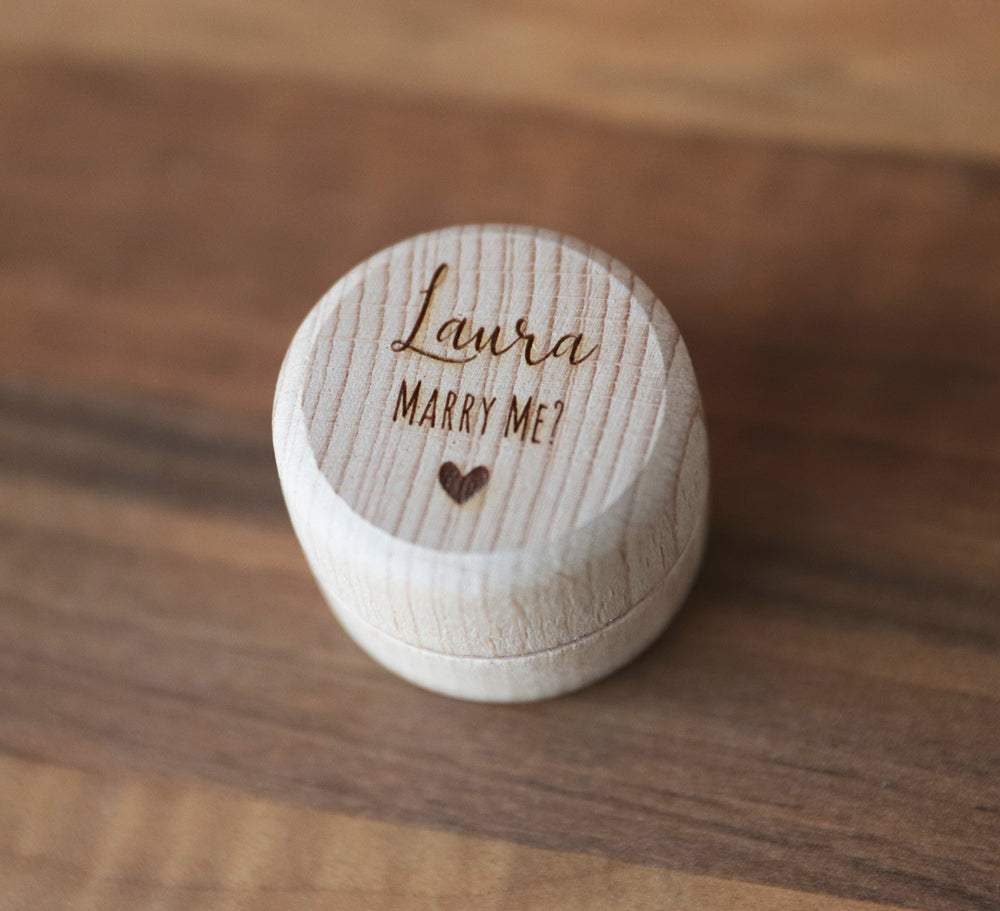 
                  
                    Personalised Proposal Ring Box
                  
                