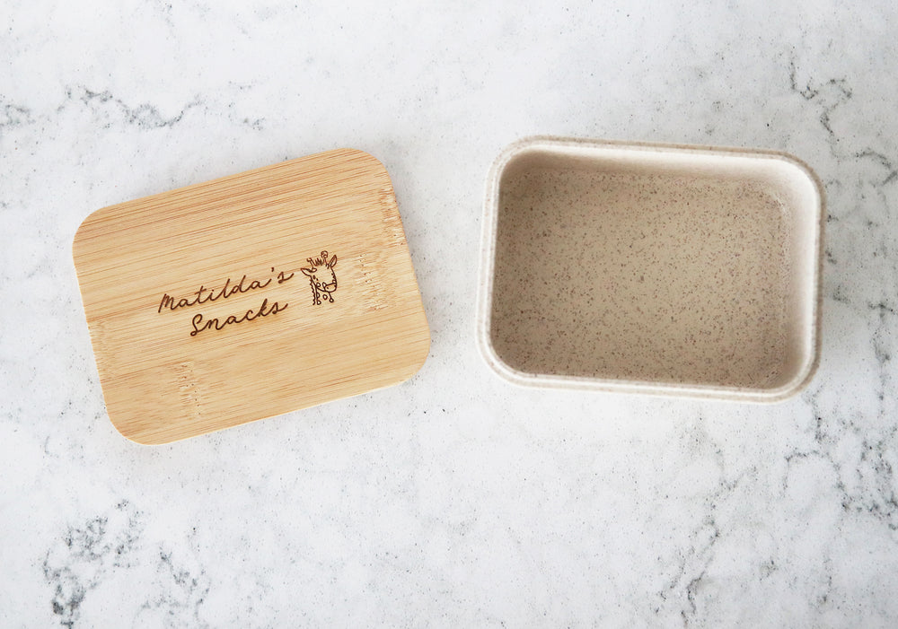 
                  
                    Personalised Bamboo Snack Pot
                  
                