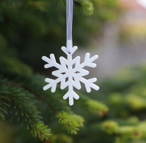 
                  
                    Snowflake Christmas Decoration - White Acrylic
                  
                