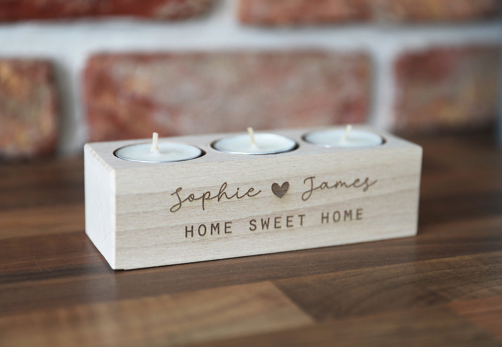 
                  
                    Personalised "Home Sweet Home" Candle Holder
                  
                