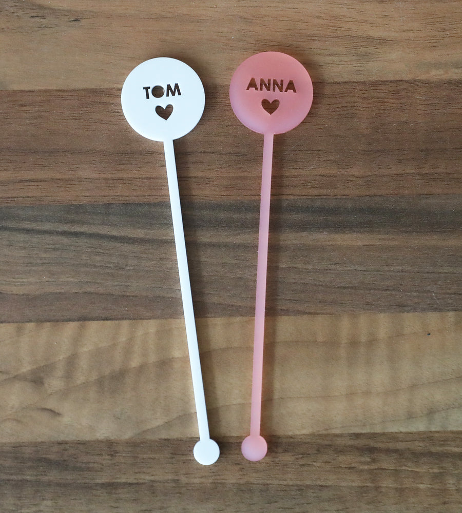 
                  
                    Personalised Couples Drink Stirrers
                  
                