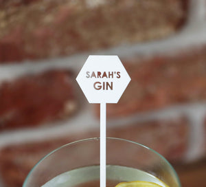 
                  
                    Personalised Gin Drink Stirrer
                  
                