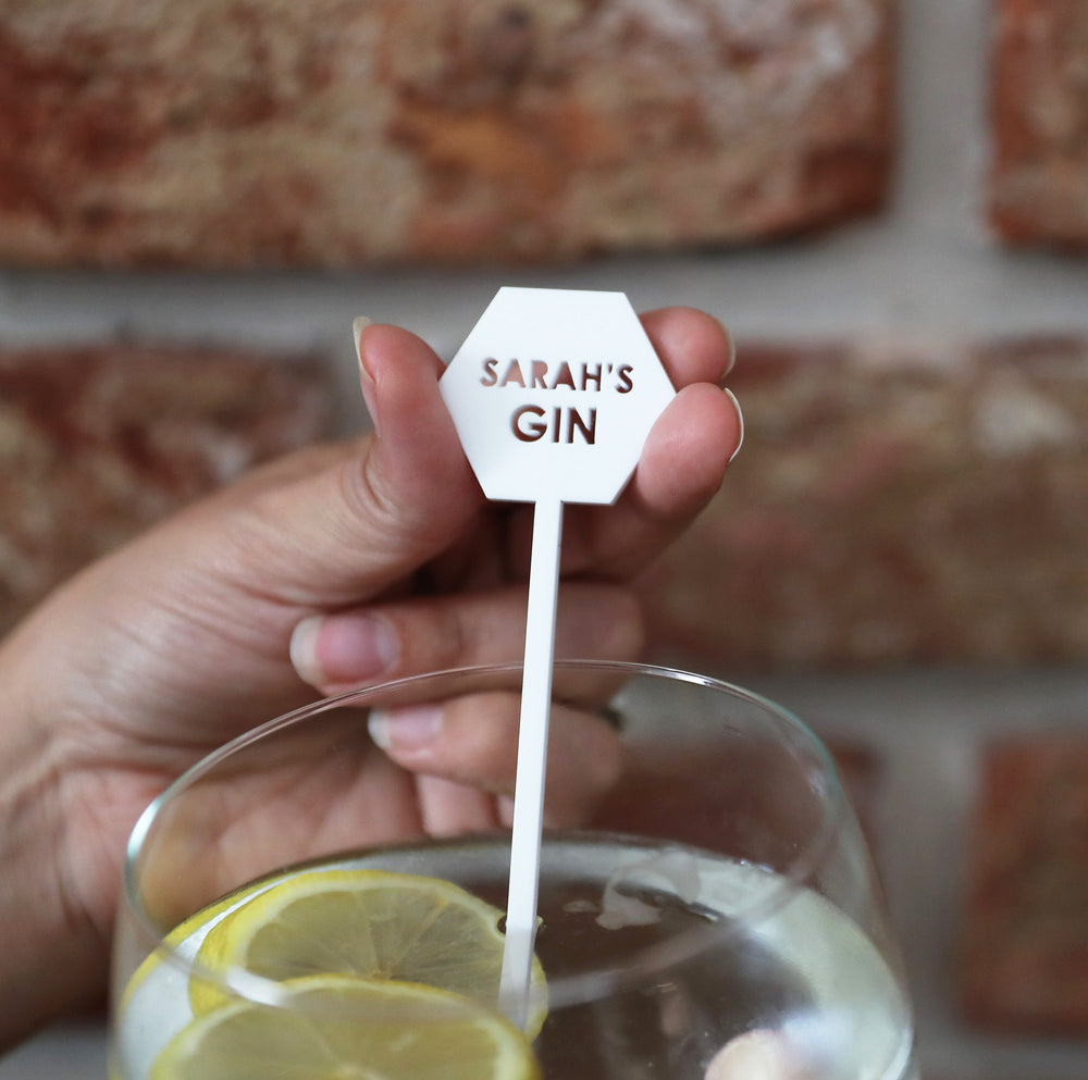 
                  
                    Personalised Gin Drink Stirrer
                  
                