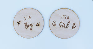 
                  
                    It's a Boy/Girl Gender Reveal Sign - Wooden
                  
                