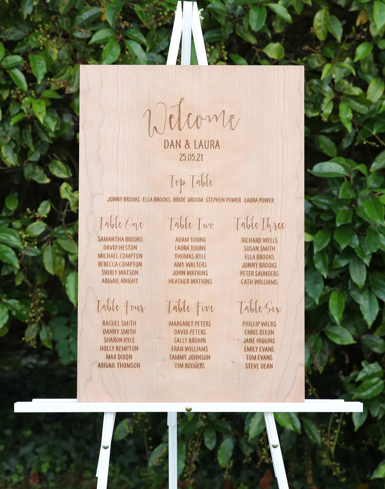 
                  
                    Cherry Table Plan
                  
                