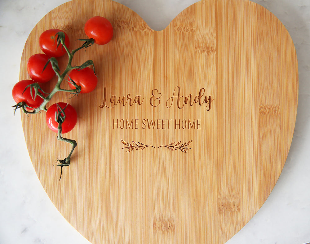 
                  
                    Couples Heart Shaped Chopping Board
                  
                