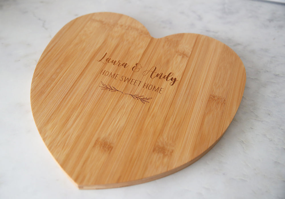 
                  
                    Couples Heart Shaped Chopping Board
                  
                