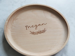 
                  
                    Personalised Wooden Trinket Tray
                  
                