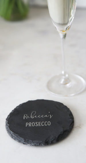 
                  
                    Personalised Prosecco Coaster
                  
                