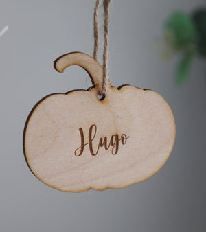 
                  
                    Personalised Wooden Hanging Pumpkin
                  
                